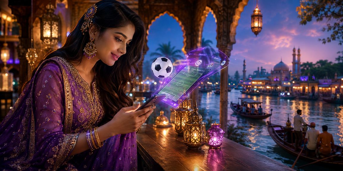 সুন্দরবনে ঈদ উৎসবে ফুটবল বেটিংয়ের জন্য মোবাইল লেনদেন করছেন ব্যবহারকারী